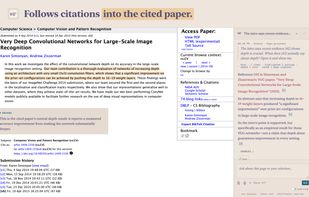 Follows a citation into the cited paper and answers from it.