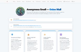 Onion Mail screenshot 1
