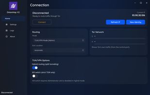 OnionHop screenshot 1