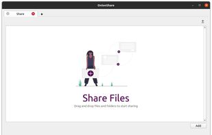 OnionShare screenshot 1