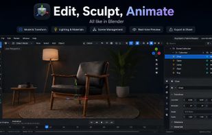Online 3D Editor screenshot 1