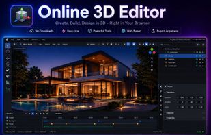 Online 3D Editor screenshot 1