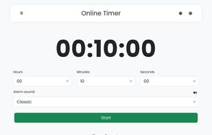 Online Alarm Clock screenshot 3
