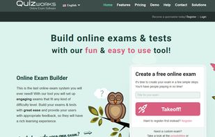 Online Exam Builder screenshot 1