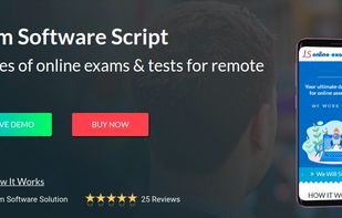 Online Exam Software Script screenshot 1