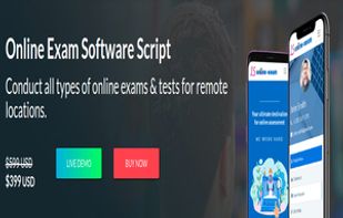 Online Exam Software Script screenshot 1