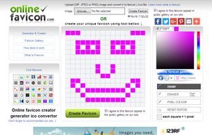 Example drawing tools