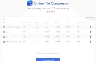 Online File Compressor screenshot 2