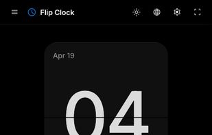 Flip Clock screenshot 1
