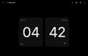 Flip Clock screenshot 1