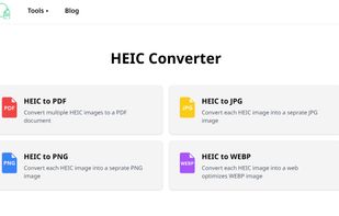 Online HEIC Converter screenshot 1