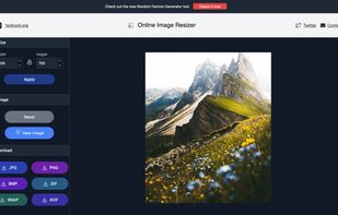 Online Image Resizer by ToolCool