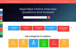 Online Interview Questions screenshot 1