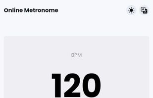 Mobile metronome version