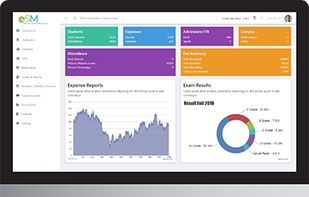 Online School Information Management System screenshot 1