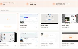 screen recording videos result