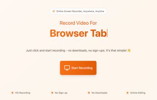 screen recorder 
home page 