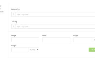 Online Shipping Calculator screenshot 1