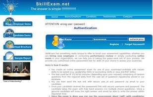 Skill Exam screenshot 1