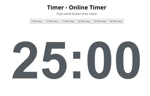 Online Timer screenshot 1
