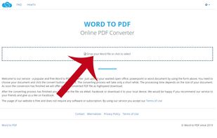 Word to PDF Converter screenshot 2