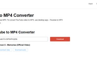 Online YouTube to MP4 Converter screenshot 1