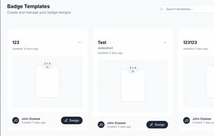 Online Badge Designer screenshot 1