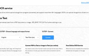 OnlineOCR screenshot 1