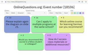 OnlineQuestions.org screenshot 2