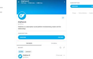 OnlyFans screenshot 1