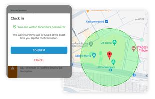 Efficient Time Tracking with Geolocation