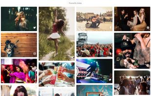 Social media wall by Onstipe