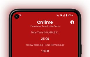 OnTime - Presentation timer screenshot 3