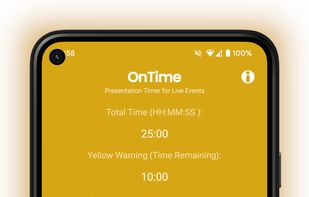 OnTime - Presentation timer screenshot 1