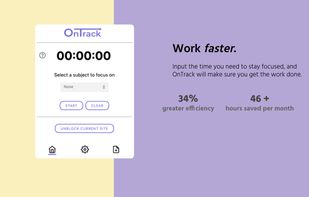 OnTrack: Smart Productivity Tool screenshot 1