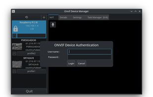 OnvifDeviceManager screenshot 1