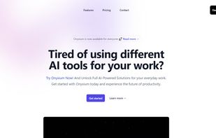 Onyxium AI screenshot 1