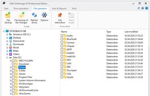 O&O DiskImage screenshot 2