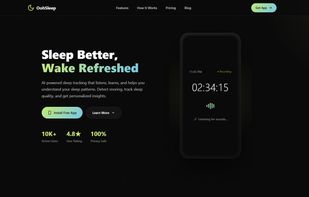 Content of the homepage on the PC side