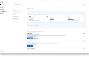 Local and cloud model configuration