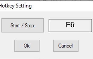 OP Auto Clicker 3.0 Hotkey Setting