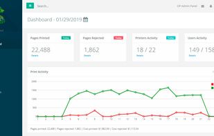 Web-based access
Every feature of OP can be used via the web application. End users do not need to download or install any software on their machines. The web application is served over HTTPS, allowing you to secure communications with an SSL certificate. All print jobs can be saved and viewed later as an image. Print jobs may also have a preview image. When printing a document, it will be saved as an image.