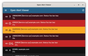 Open Alert Viewer screenshot 1