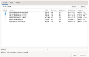 Torrents search