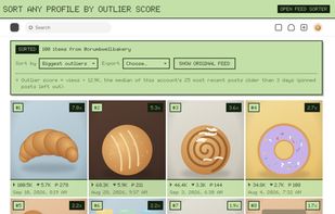 Open Feed Sorter screenshot 1