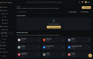 Open Finance screenshot 2