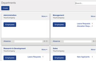 Roles and Access Levels
Create different departments, assign managers and different users to replicate your organization structure. View the organization at glance from department tree and employee tree.