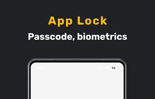 App lock - passcode, biometrics