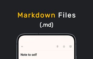 Markdown (.md) files