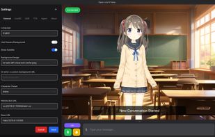 Open LLM VTuber screenshot 1